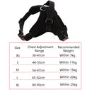 K9 Dog Adjustable Chest Strap, Size: XL(Black)