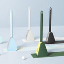 Golf Toilet Brush With Self-Opening And Closing Water-Proof Base(Black)