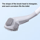 Golf Toilet Brush With Self-Opening And Closing Water-Proof Base(Blue)