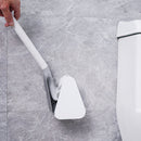 Golf Toilet Brush With Self-Opening And Closing Water-Proof Base(Blue)