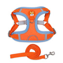 BL-867 Pet Chest Straps Reflective Dog Traction Rope, Size: L(Orange)