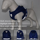 BL-844 Pet Chest Straps Reflective Breathable Dog Rope, Size: XS(Black)