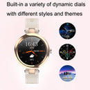 P10 Heart Rate Temperature Monitoring Smart Watch(Black)
