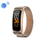 M6 Sports Call Bracelet Bluetooth Wireless Headset, Color: Gold Steel