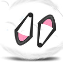 T6 Cute Cat Ear Decoration for Headphones(Black)