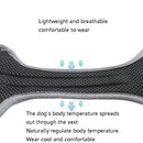 BL-852 Pet Traction Rope Mesh Breathable Dog Chest Straps S(Orange)
