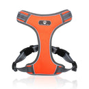 BL-852 Pet Traction Rope Mesh Breathable Dog Chest Straps M(Orange)