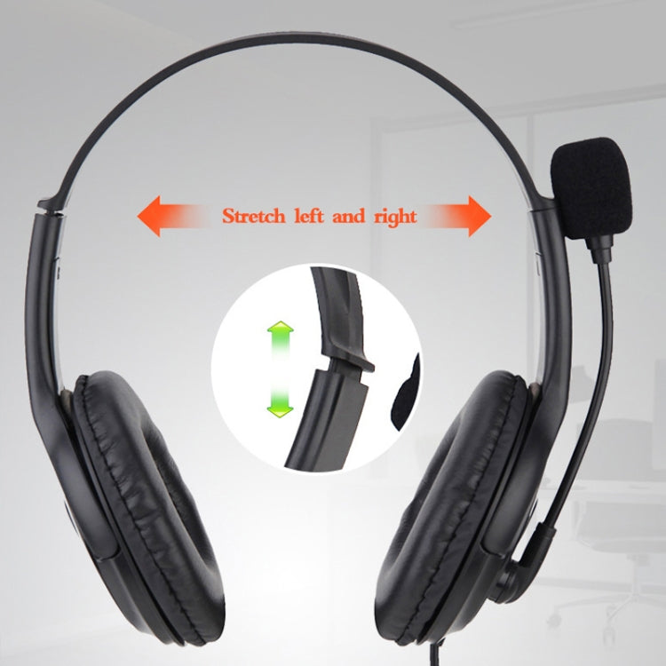 Soyto SY493MV Gaming Computer Teaching Office Mute Headset(Black)