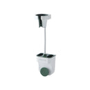 Adjustable Hair Dryer Bracket Punch-Free Shelf Shower Bracket(Green)