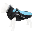 BL-683 Keep Warm Reflective Dog Clothes, Size: XXL(Sky Blue)