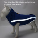 BL-677 Autumn And Winter Pet Dog Clothes, Size: XXXXXL(Blue)
