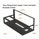 GR-8K605 Open Chassis 6 Card 8 Card Fixed Bracket(Black )