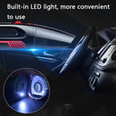 CS1016 120W Cordless Dry Wet Car Handheld Vacuum Cleaner With Light(Black)