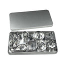 30 PCS / Set Stainless Steel Biscuit Mold