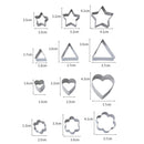 30 PCS / Set Stainless Steel Biscuit Mold