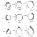 30 PCS / Set Stainless Steel Biscuit Mold