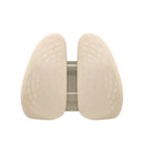 5297 Car Massage Seat Cushion(Beige with Beige)
