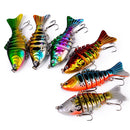 2 PCS PROBEROS HS069 9.5cm 15g Multi-Segment Fish Road Bait(A)