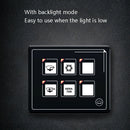 SP5106 RV Yacht Modified 5mm Film Touch 6-Bit Panel Switch