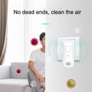 CT02 Negative Ion Air Purifier Pet Deodorant Removal Cleaner, Product specifications: EU Plug(Black)