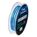 2 PCS PROBEROS 4 Edits 100M Strong Horse Fish Line, Line number: 10.0 / 100LB(Green)
