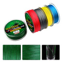 2 PCS PROBEROS 4 Edited 100M Strong Horse Fish Line, Line number: 1.0 / 15LB(Red)