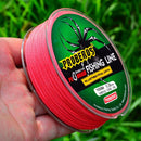 2 PCS PROBEROS 4 Edited 100M Strong Horse Fish Line, Line number: 1.0 / 15LB(Red)
