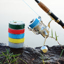 2 PCS PROBEROS 4 Edited 100M Strong Horse Fish Line, Line number: 1.0 / 15LB(Green)