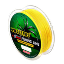 2 PCS PROBEROS 4 Edited 100M Strong Horse Fish Line, Line number: 2.0 / 25LB(Yellow)