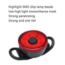 3 PCS BG-3115 Bicycle Taillight Bicycle(Red)