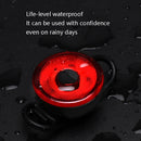 3 PCS BG-3115 Bicycle Taillight Bicycle(Red)