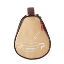 CAMPSOR Outdoor Camping Barbecue Tableware Storage Bag(Khaki)
