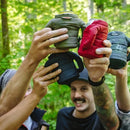 2 PCS Beer Can Down Jacket Warmth Cup Holder(Deep Green)