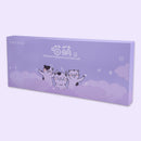 MOFii 2.4GHz 84 Keys Wireless Keyboard and Mouse Set(Purple)