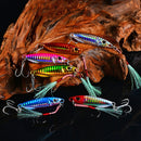 3 PCS PROBEROS Iron Plate Lead Fish Far-Fluoch Metal Road Bait, Specification: 20G(LF094C Double Hook)