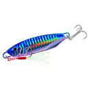 3 PCS PROBEROS Iron Plate Lead Fish Far-Fluoch Metal Road Bait, Specification: 30G(LF094C Double Hook)