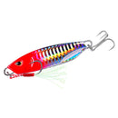 3 PCS PROBEROS Iron Plate Lead Fish Far-Fluoch Metal Road Bait, Specification: 30G(LF094F Double Hook)