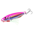 3 PCS PROBEROS Iron Plate Lead Fish Far-Fluoch Metal Road Bait, Specification: 40G(LF094B Double Hook)