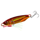 3 PCS PROBEROS Iron Plate Lead Fish Far-Fluoch Metal Road Bait, Specification: 40G(LF094D Double Hook)