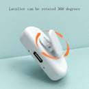 Wireless Radio Microphone Live Lavalier Microphone, Style: 8 Pin(With 1 Transmitters And Receiver)