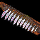 5 PCS 10g PROBEROS DW342 Lure VIB Metal Sequins(Silver)