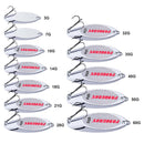 5 PCS 14g PROBEROS DW342 Lure VIB Metal Sequins(Silver)