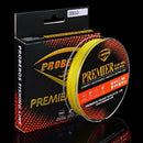 PROBEROS 8 Edited 100M Majestic Horse Fish Line, Line number: 0.6 / 8LB(Yellow)