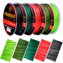 PROBEROS 8 Edited 100M Majestic Horse Fish Line, Line number: 1.0 / 15LB(Yellow)