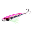3 PCS PROBEROS LF103 Simulation Metal Sea Fishing Bait, Specification: 30g(D Luminous With Hook)