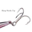 3 PCS PROBEROS LF103 Simulation Metal Sea Fishing Bait, Specification: 50g(F With Hook)