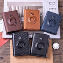 RFID Automatic Pop-Up Card Holder Multi-Function Locator Wallet For AirTag(Blue)