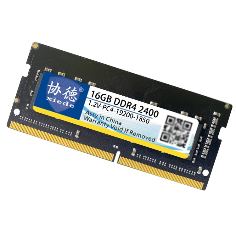 XIEDE X062 DDR4 NB 2400 Full Compatibility Notebook RAMs, Memory Capacity: 16GB