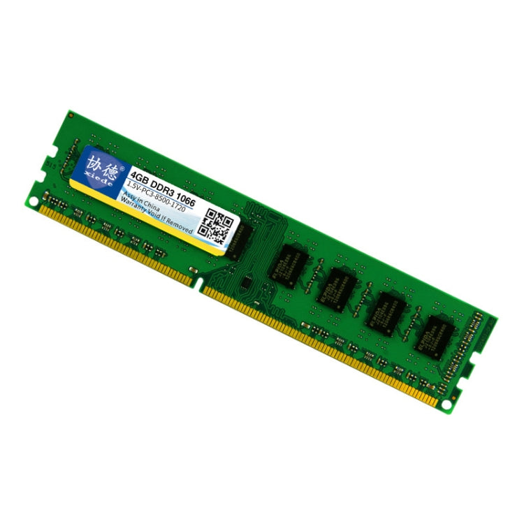 XIEDE X085 AMD DDR3 1066 Desktop Computer RAMs, Memory Capacity: 4GB