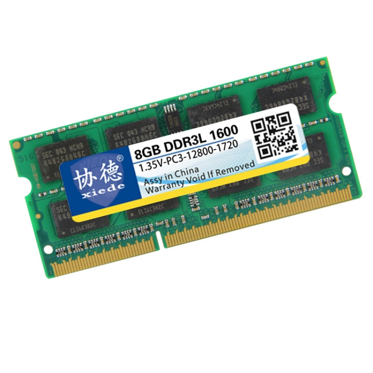 XIEDE X099 DDR3L 1600 Full Compatibility Notebook RAMs, Memory Capacity: 8GB